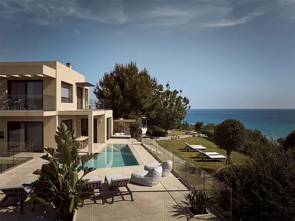 Zakynthos luxury villa uparati